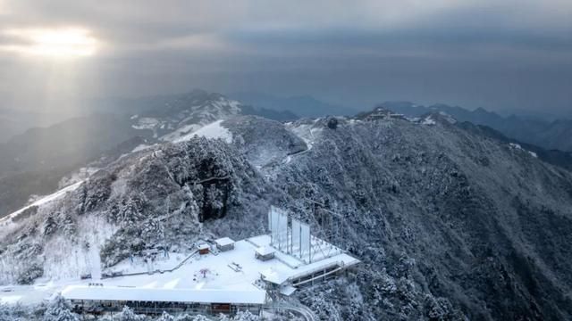 下雪了巴山大峡谷又下雪了！  第8张