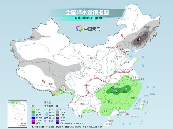 今冬最大范围雨雪将在中东部地区上线，不少地方冷暖反差较大。